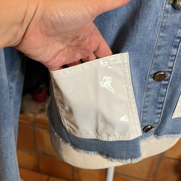 NOTES DU NORD Kayla Denim Jacket, size S! - Picture 4 of 11